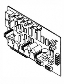 6600-014 Circuit Board: (1993-98) 800 Inground/850  Rev. 1.27C